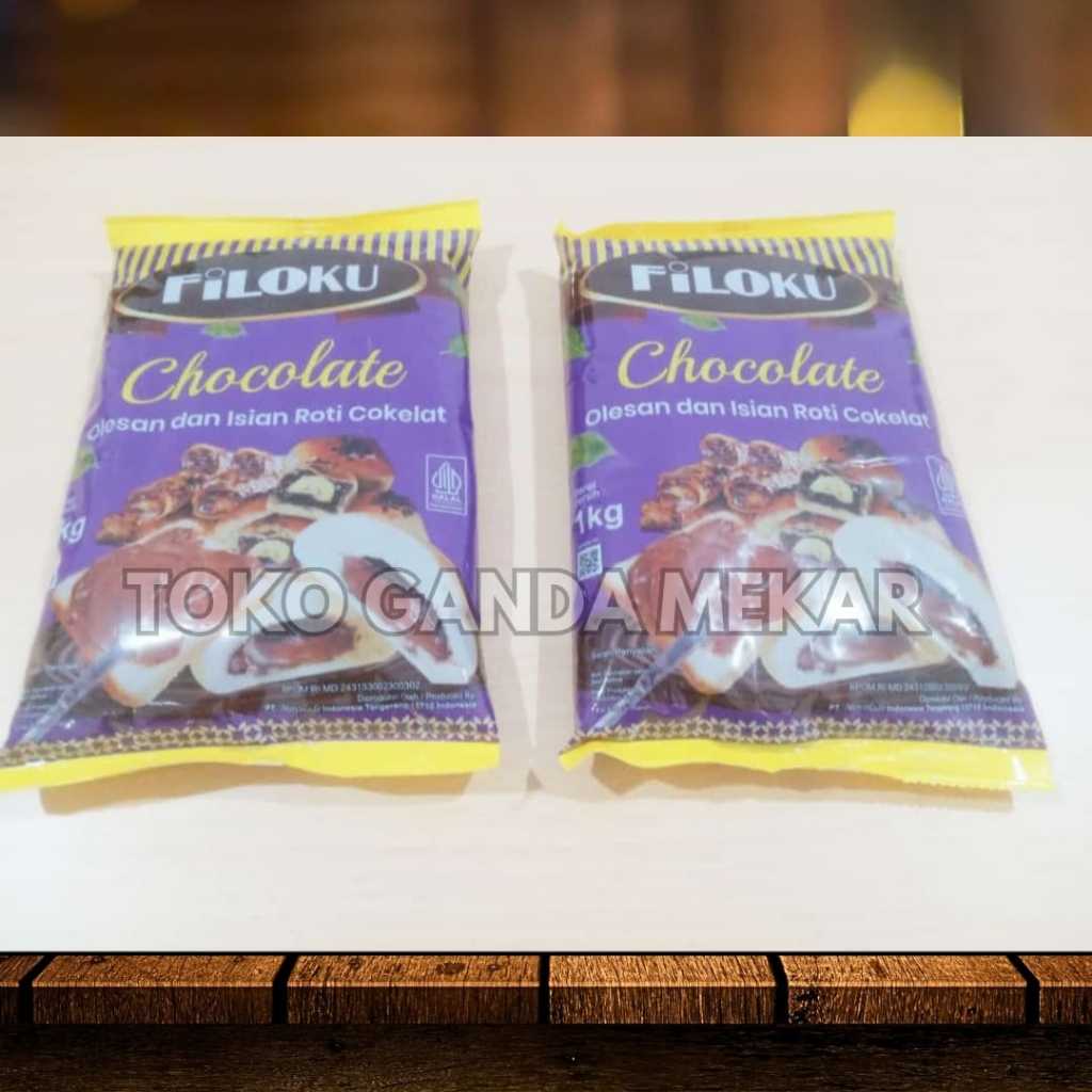 

FILOKU FILLING CHOCOLATE 1 KG - ISIAN / SELAI COKLAT FILOKU