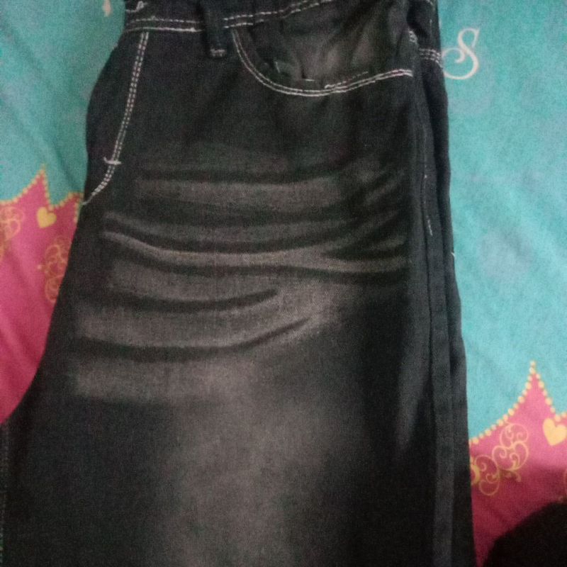 baggy jeans black