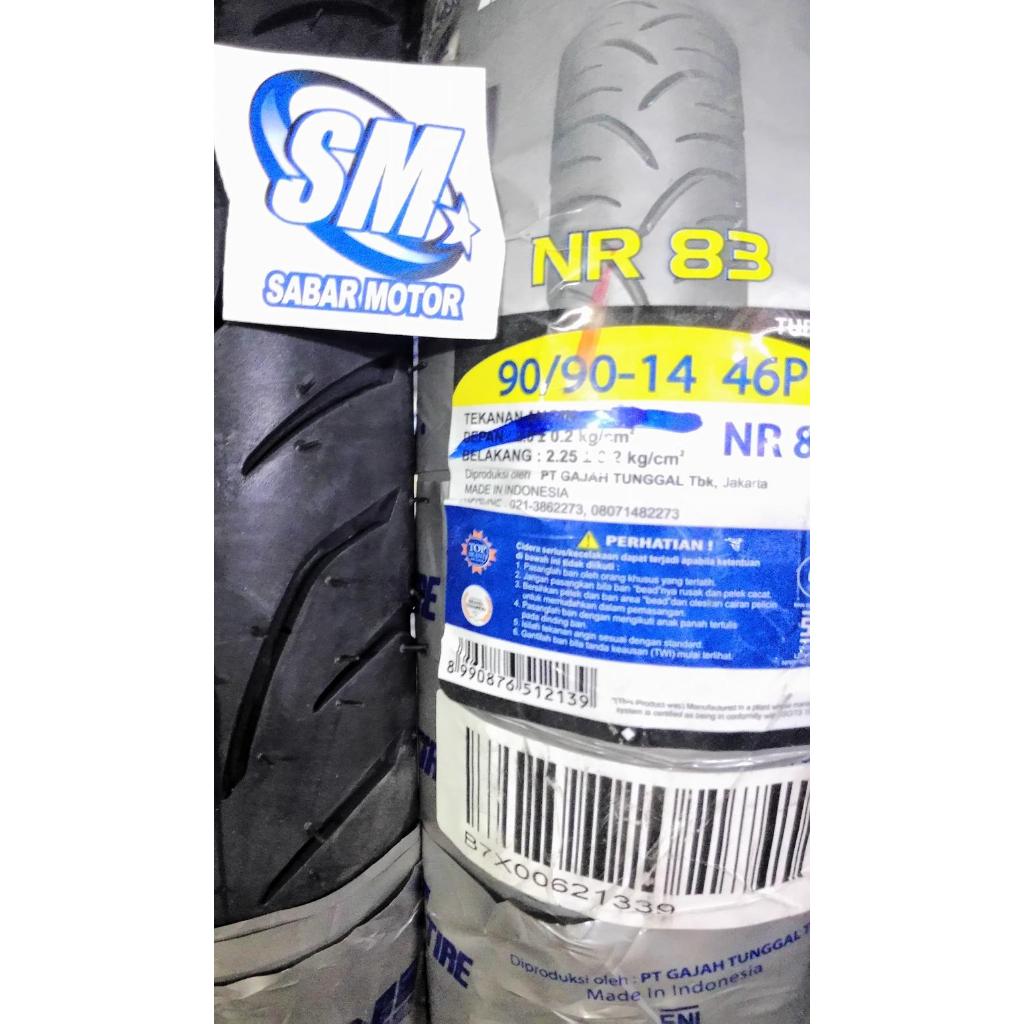 Ban IRC 90/90-14 NR83 Tubeless VARIO 125 / VARIO 150 / BEAT / BEAT FI