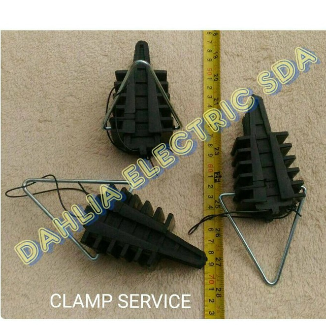 KLEM SERVICE , CLAMP SERVICE Kabel Listrik HARGA PER 25 PCS
