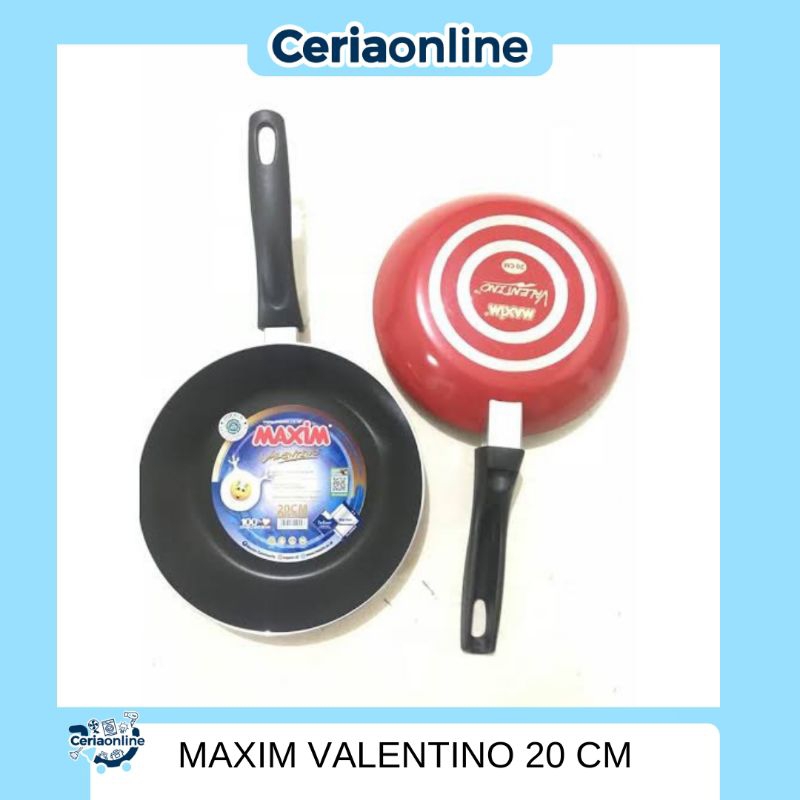 Maxim Valentino Teflon Anti Lengket Ukuran 20cm