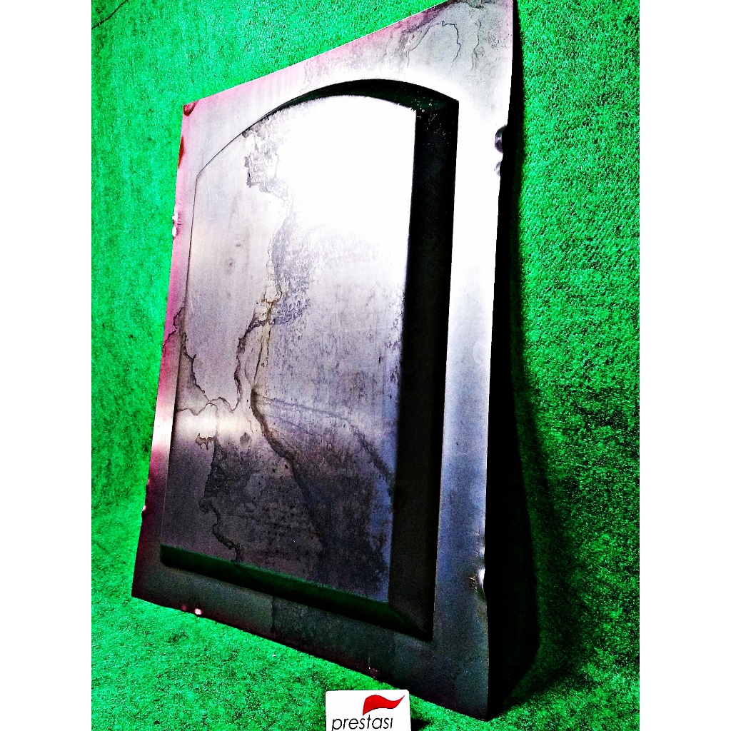 Panel Baki Lengkung Besar Pintu Sliding Lipat Besi Garasi