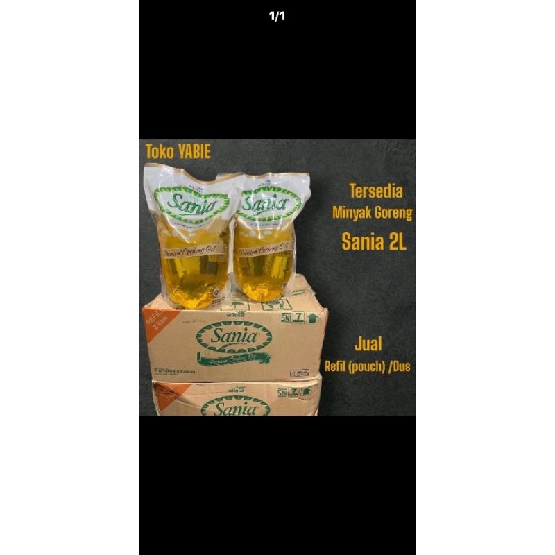 

Minyak Goreng Merk Sania 2 Liter Kemasan Pouch
