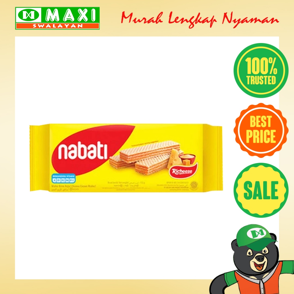 

Richeese Nabati Wafer 122gr