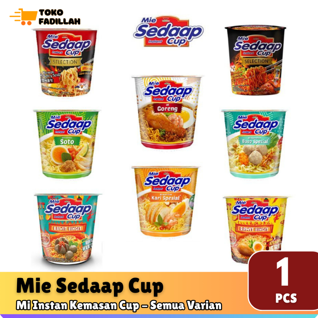 

Mie Sedaap Cup Mi Instan [Semua Varian]
