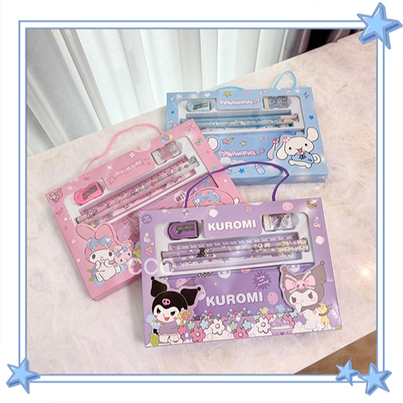 

SS5. *6in1* Set Alat Tulis Kotak Pensil Study Hadiah Anak Sekolah Stationary