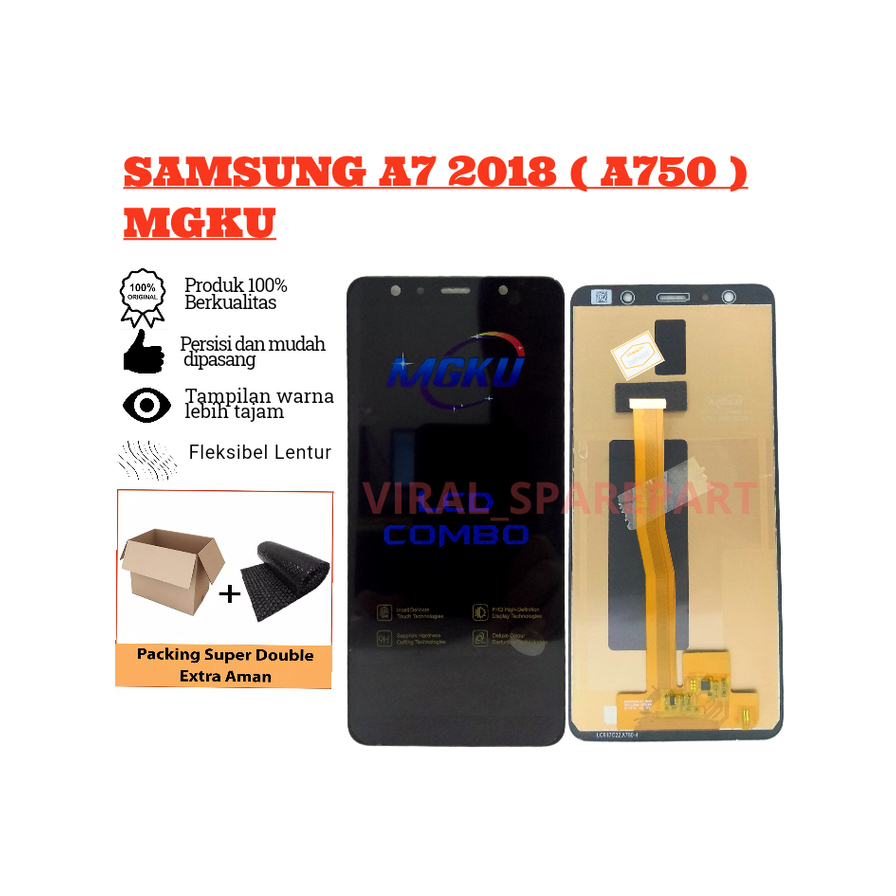 (ORIGINAL) LCD TOUCHSCREEN SAMSUNG A7 2018 (A750)