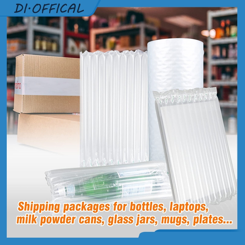 

50Mx40CM Air Bubble Wrap Anti Pecah Inflatable Bag Plastik Air Bag Roll Cushion Packing Bubble Wrap Extra Bubble Packing Air Bag Cushion