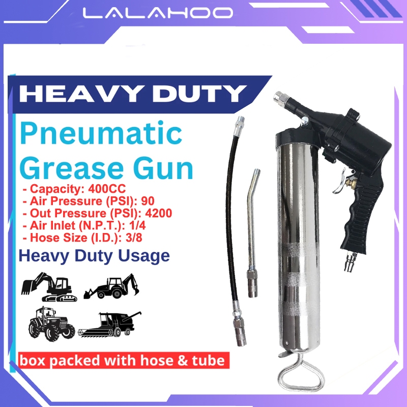 Stainless steels air Grease Gun Professional Pneumatic/electric grease gun gun pompa gemuk Lubricato