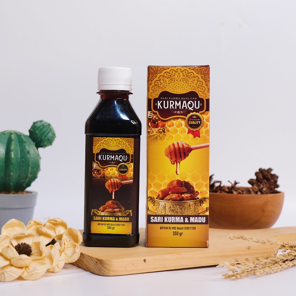 

KURMAQU Sari Kurma Madu Asli Terbaik dan Terlaris 100% Original HALAL dan BPOM