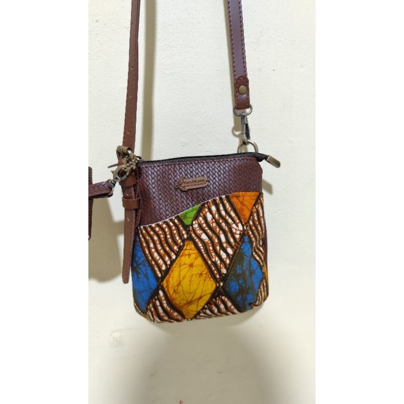 Batik Noty Bag Tas selempang Tas hp Batik