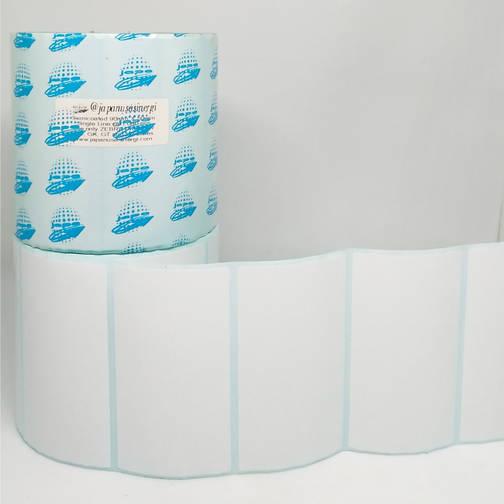 

Semicoated Single 1000 pcs per Roll 90mm x 50mm