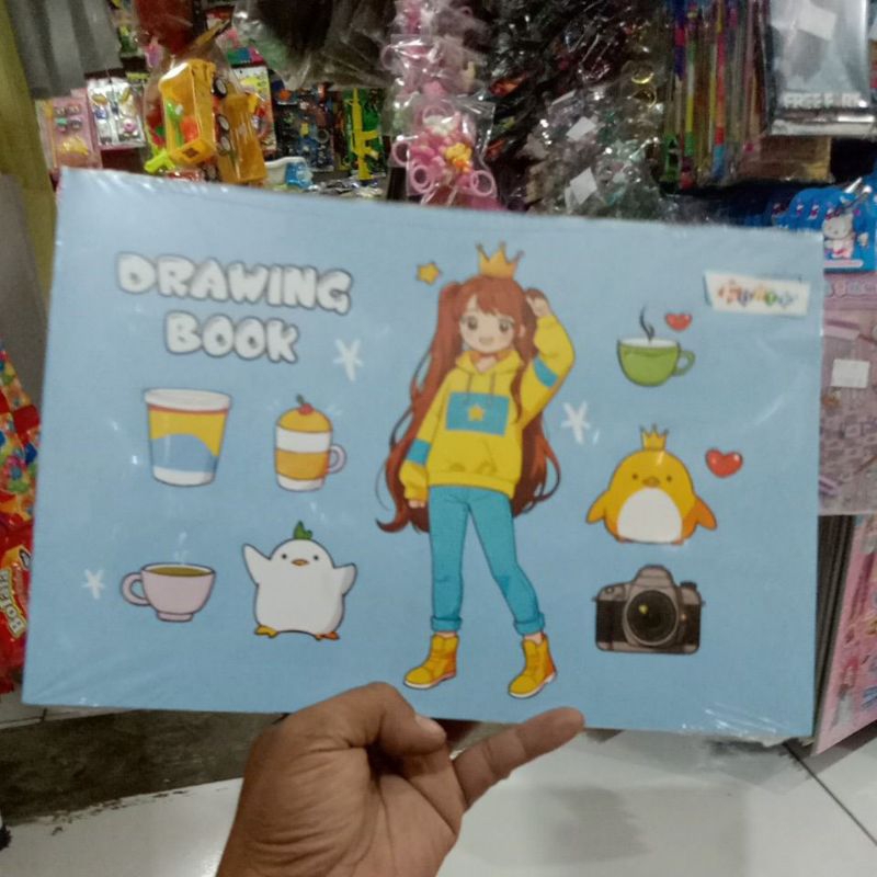

Buku Gambar/buku melukis ukA4 1pak 10pcs