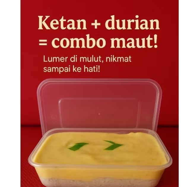 

KETAN DURIAN LUMERR | PULUT DURIAN
