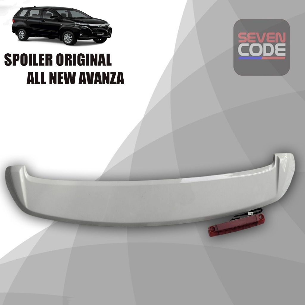 SPOILER AVANZA ALL NEW ORIGINAL WING SPOILER AVANZA ALL NEW ORIGINAL WING BAGASI ATAS AVANZA ALL NEW