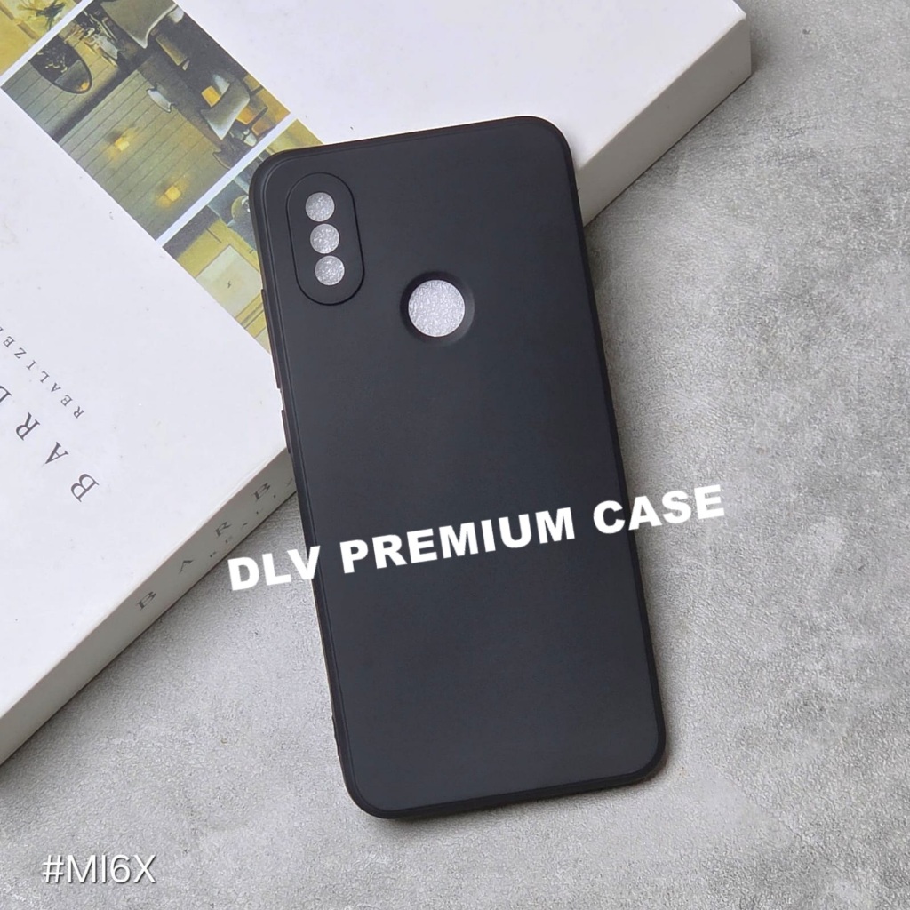 XIAOMI MI 6X XIAOMI A2  MACARON BLACK PREMIUM  SOFT CASE BLACK XIAOMI MI 6X XIAOMI A2 MSB