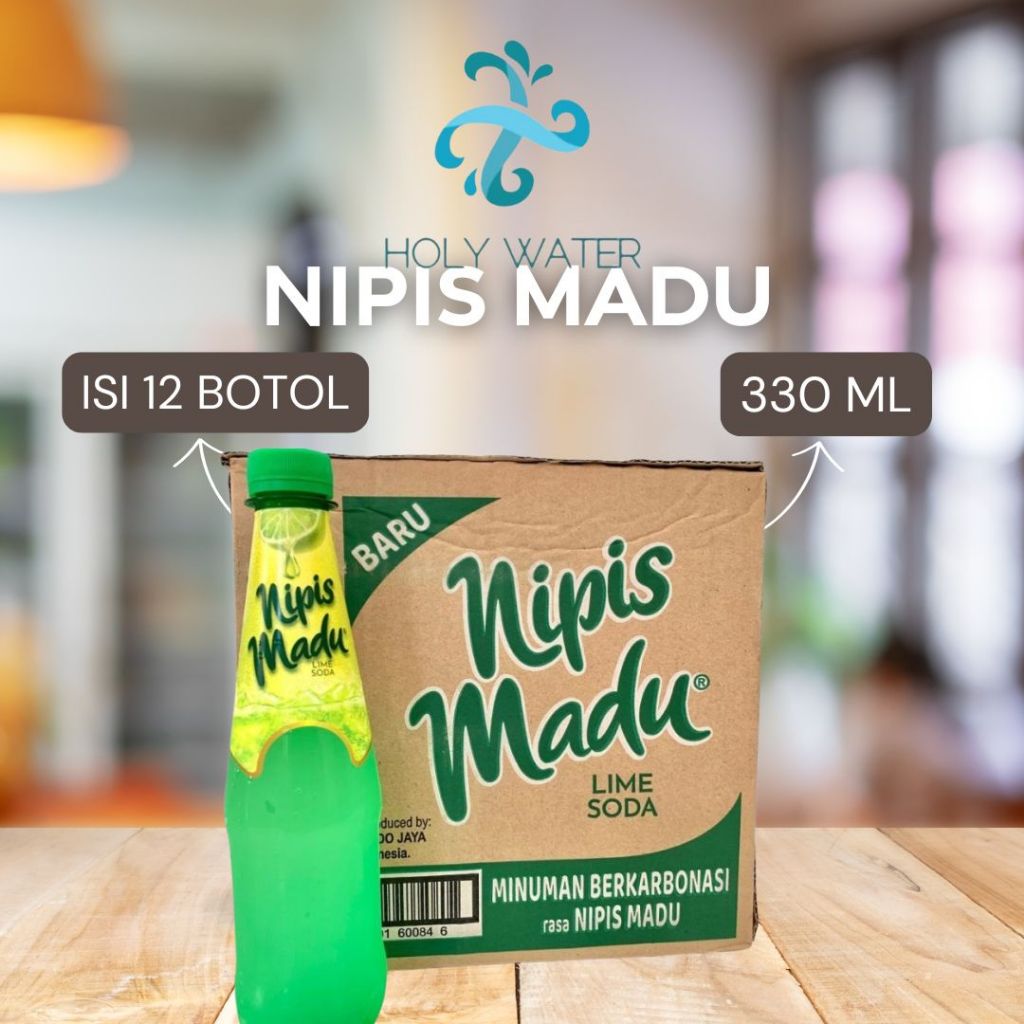 

(INSTANT / SAMEDAY ) NIPIS MADU LIME SODA 330ml Isi 12 Pcs Per Karton - READY TEH PUCUK LEMINERAL GALON 15 LITER, 5L, 3 L, 600ML, 1500 ML Air Minum Kemasan Botol Minuman Melati Tea Herbal