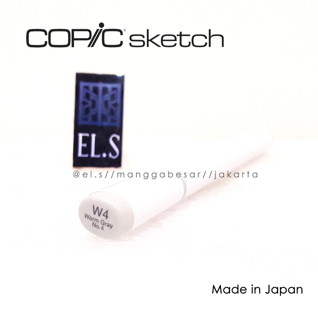 

Copic Sketch Marker W4 Warm Grey No. 4 (CSM)