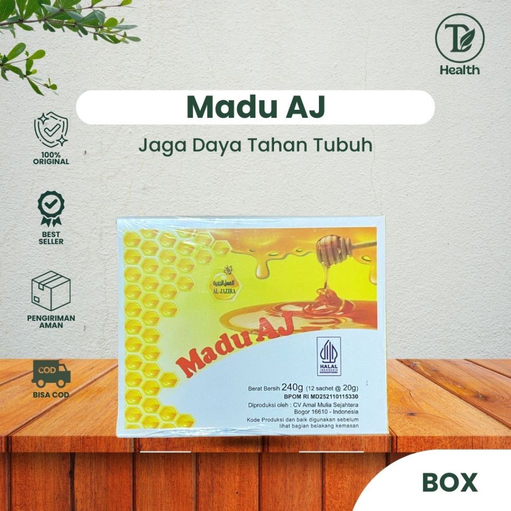 

To.Day Health Madu Aj Original 100% Kemasan Sachet 1 Box Isi 12 Saset