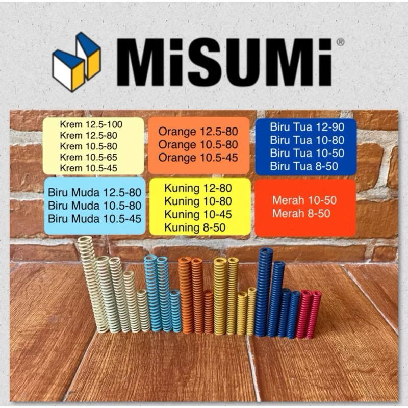 Per Misumi Spring Misumi Original Japan Disk Spring Misumi Disc Spring stainless Misumi