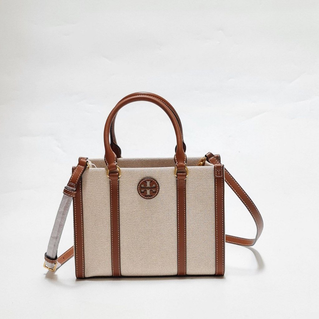 Tory Burch Blake Canvas Small Tote Bag