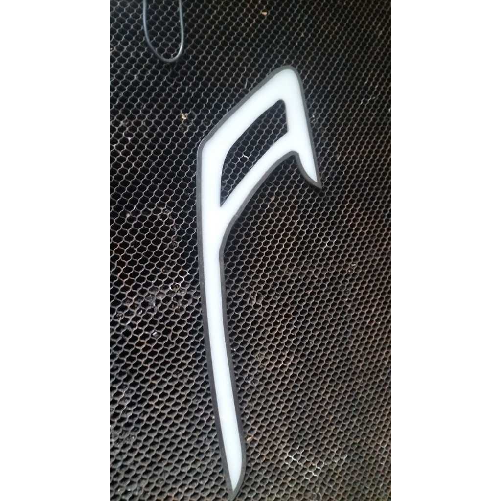 Slim Alis Frame DRL Lampu Headlamp Mobil Running Sein LED RGB Lampu Depan Mobil X Fortuner Lama