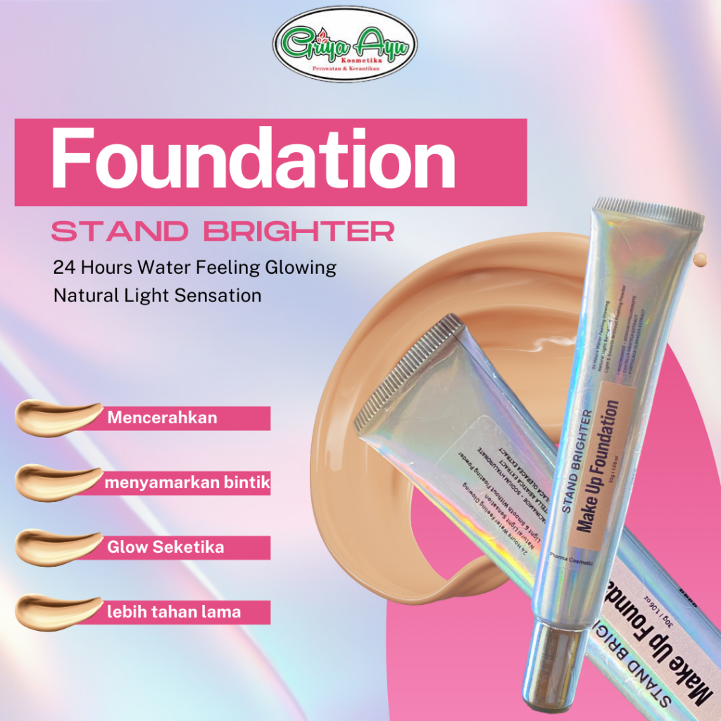 Foundation Bright Glow Griya Ayu