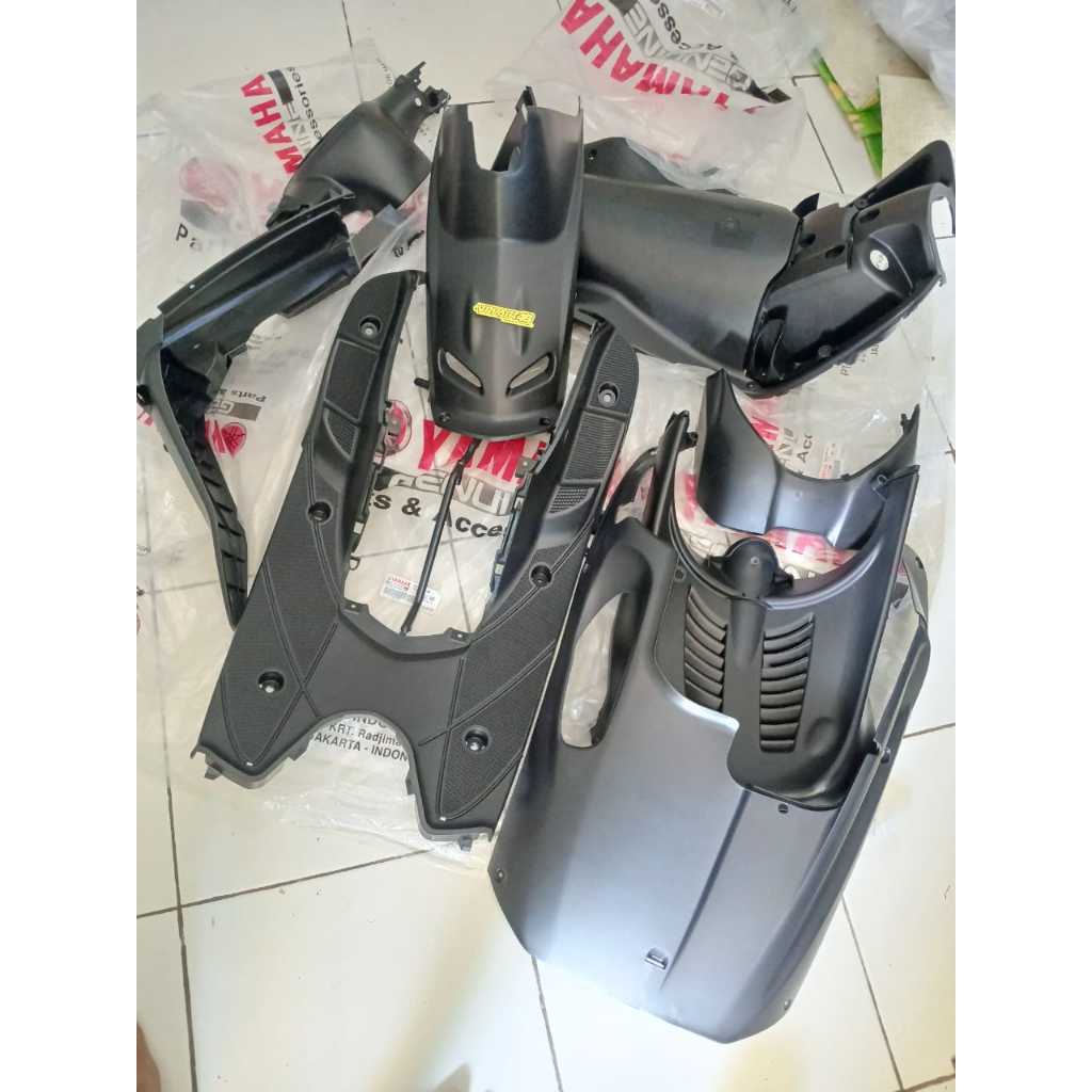 BODY SET KAP SET KASAR MIO SPORTY SMILE ORIGINAL YAMAHA 28D 5TL