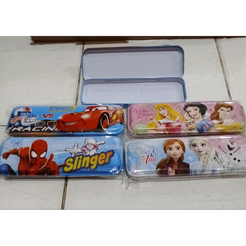 

(1 pcs) KOTAK PENSIL KALENG MINIMALIS