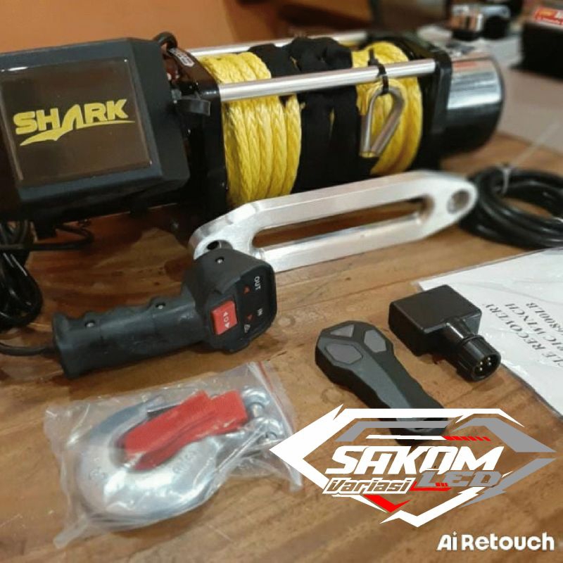 winch shark 13000lbs Plasma 6-ton