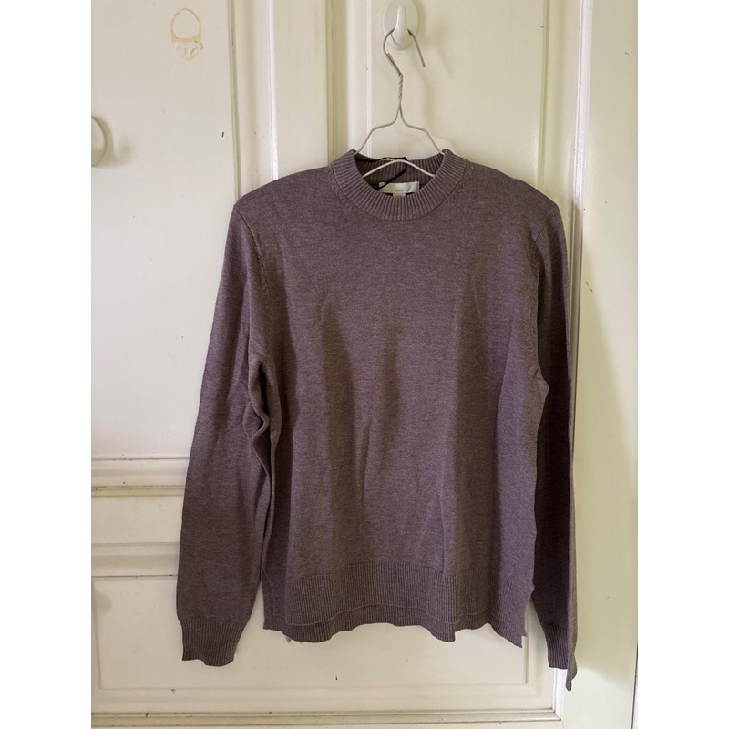 sweater knit top wanita hnm preloved