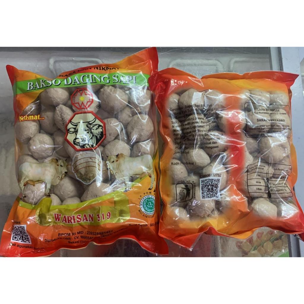 

BAKSO WARISAN Bakso Urat Bakso Ayam Bakso Polos AB 25, AB 50, BMS