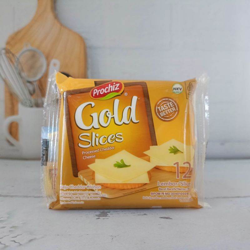 

Keju Slice Prochiz gold ( 12'slice )