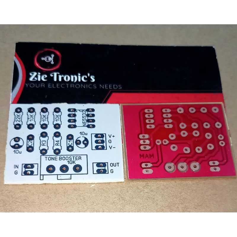 PCB TONE BOOSTER MID HIGH LOW SUB MAM