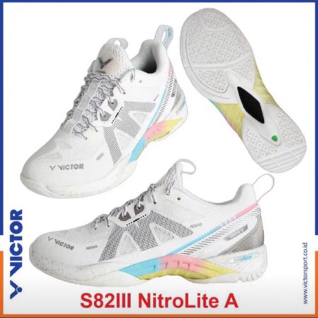 Sepatu Badminton Victor S82III Nitrolite / S82 III NitroLite A