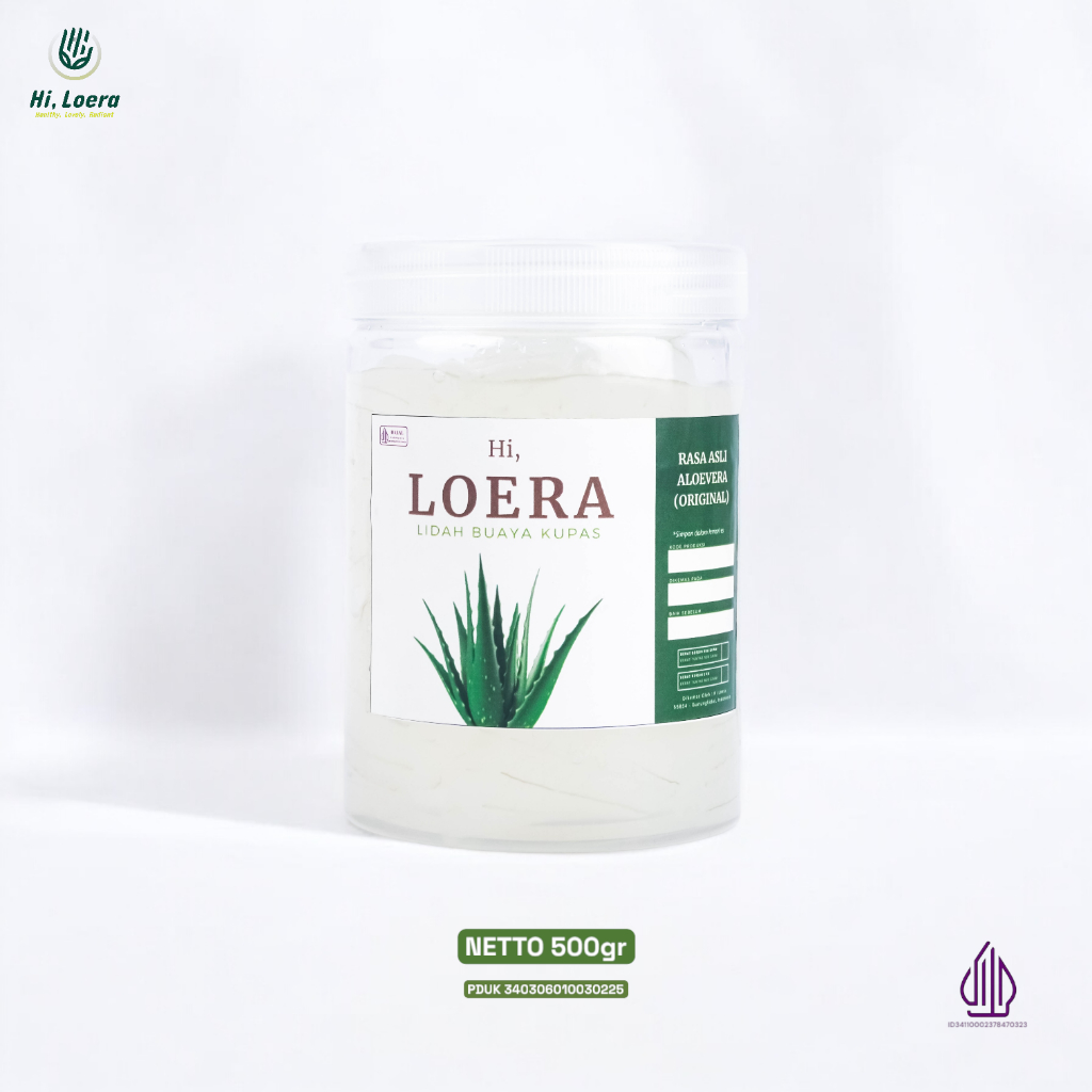 

Nata Aloevera Aloe Vera Lidah Buaya Kupas Tanpa Pengawet dan Pemanis Herbal Alami Atasi Masalah Asam Lambung Maag GERD Susah BAB Sembelit 500 gram Packaging toples