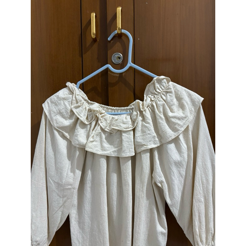 Preloved Ruffle Blouse