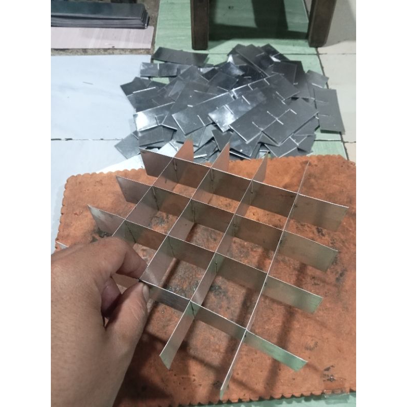 sekat nyah ajah, buat loyang2 kue, ukuran 20x20cm 22x22cn 24x24cm, 10x15cm 10x20cm 10x22cm 10x24cm 1