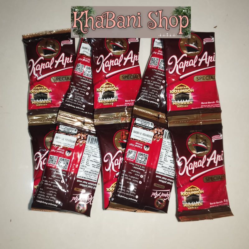 

Kapal Api MINI Spesial 1 Renceng 10 Sachet @6g