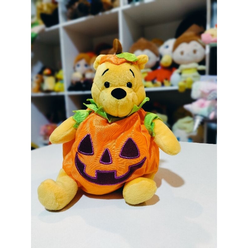 Boneka pooh/ winnie the pooh costum Halloween dan bisa jadi ganci,tas brand Tokyo Disneyland origina
