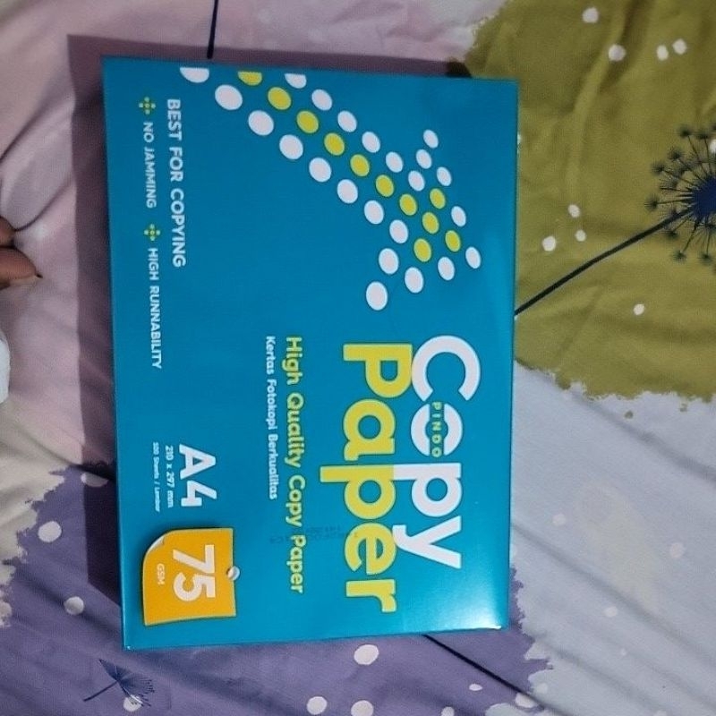 

kertas Hvs A4 75 gsm murah ecer isi 100 lembar