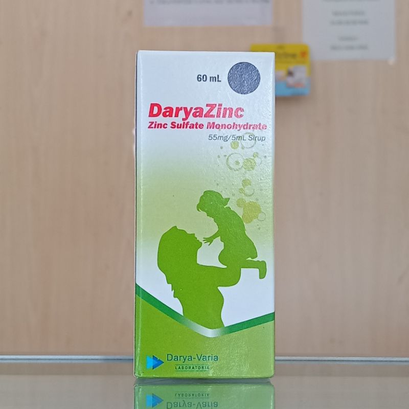DARYAZINC SIRUP 60ML | Zinc Sulfate Monohydrate