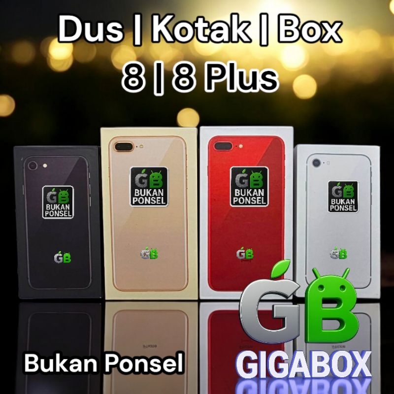 

Box 8 / 8 Plus Kardus Only Kotak Fullset