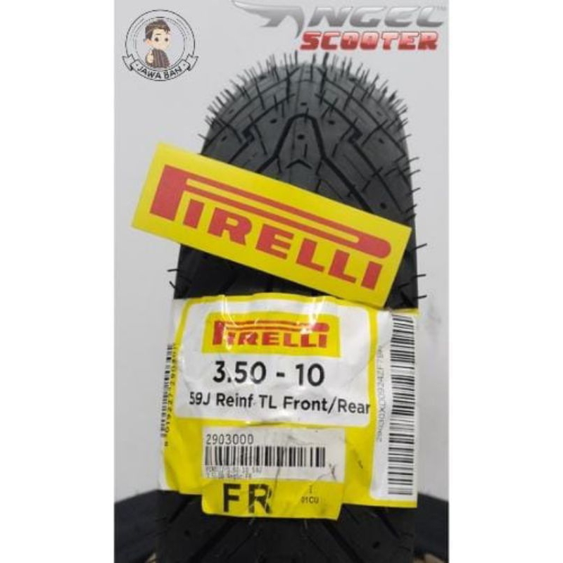 pirelli angel scooter 3.50-10 ban vespa ring 10 tubeless