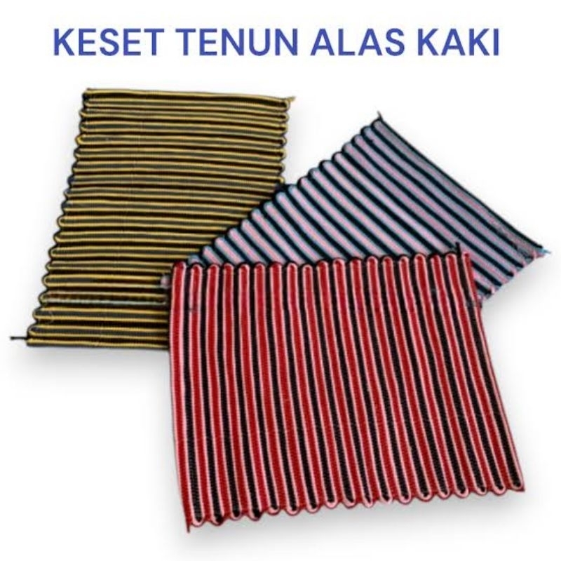 Keset Tenun / Keset Bandung Kesed Kaki Tebal