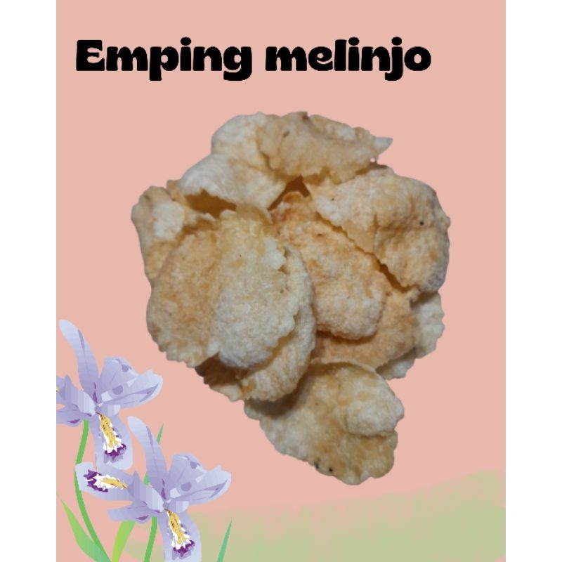 

emping melinjo asli/keripik melinjo