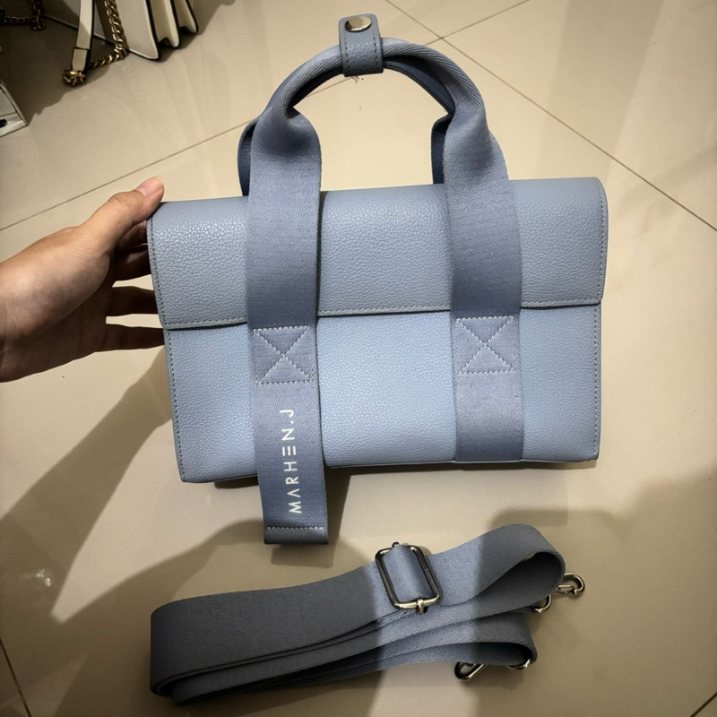 PRELOVED MARHEN J LUDY SKYBLUE ORIGINAL 100% BAG TAS WANITA