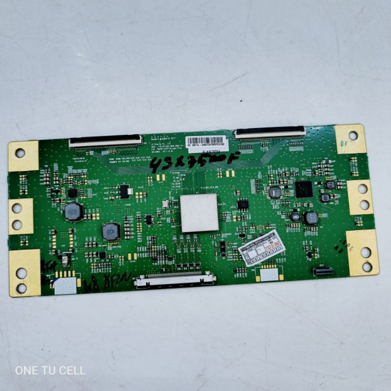 T CON TV SONY KD-43X75000F - TIMING CONTROL TV SONY KD-43X75000F - TIKON TV SONY KD-43X7500F