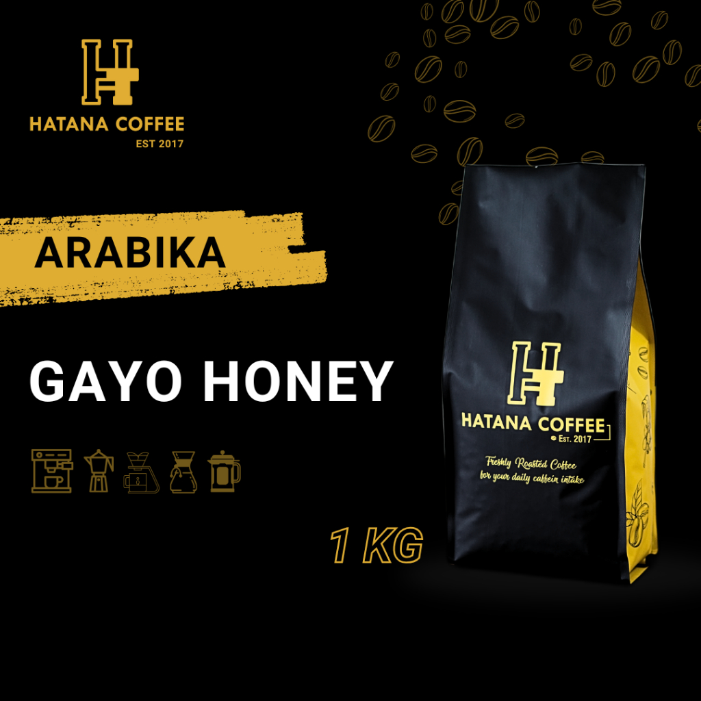 

Kopi Arabika Gayo Honey 1 KG | Hatana Coffee
