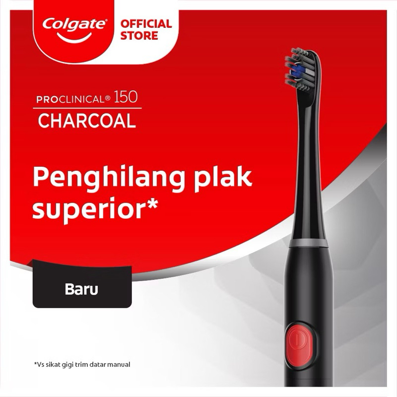 Colgate ProClinical Charcoal B150 - Sikat Gigi Elektrik